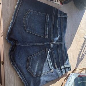 KanCan Dark Blue Jean Shorts